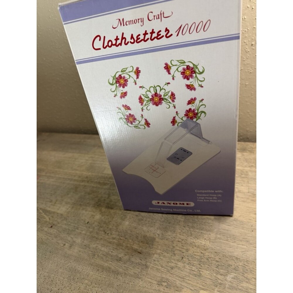 Janome Memory Craft Clothsetter 10000 Placement Tool Embroidery Machine Tool  